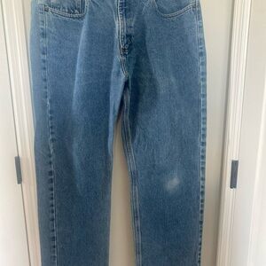 Carhartt Men's Straight Blue Jeans 36x32